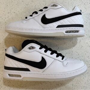 Nike SB Zoom Air Paul Rodriguez 1 Low QS Mens 9.5 White & Black 20 Year Anv.